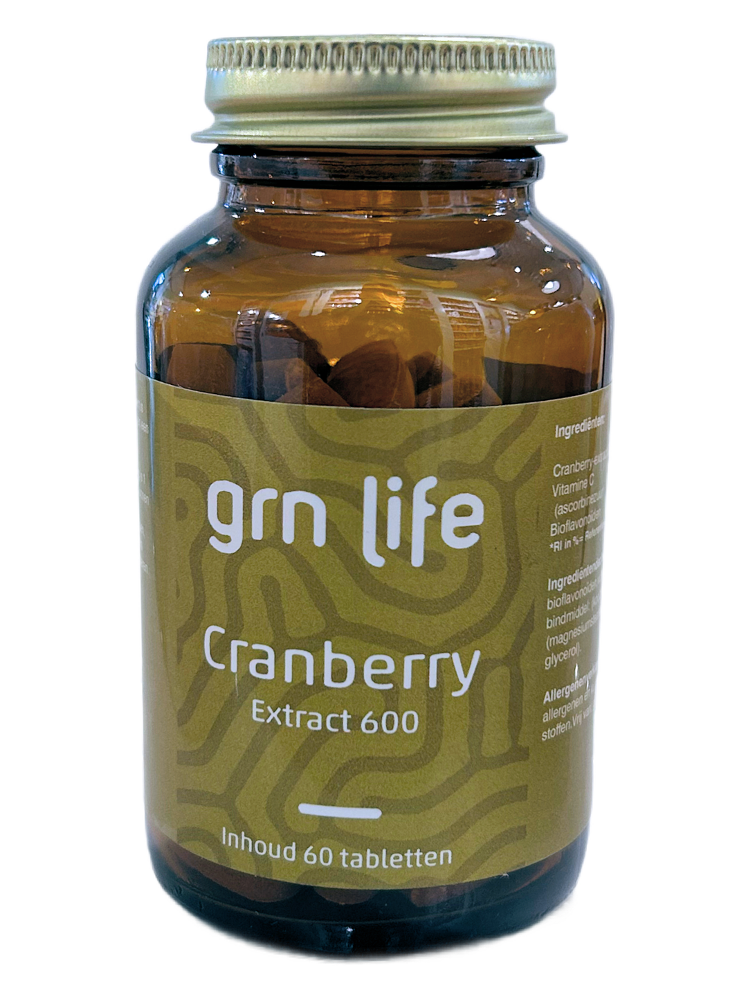 GRN LIFE Cranberry 600mg - 60 Tabletten