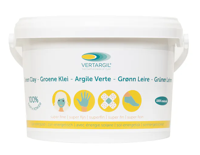 Chi - Vertargil groene klei super fijn poeder - 2,5 kg