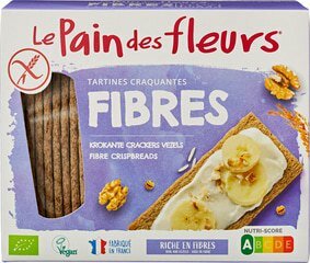 Le Pain des Fleurs - Krokante Crackers Vezels - 150 gram