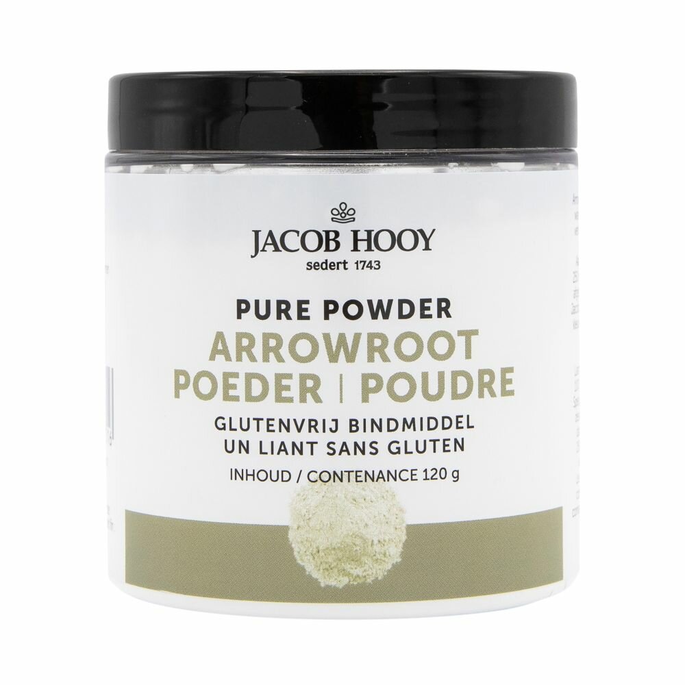 Jacob Hooy - Arrowroot poeder - 120 gram