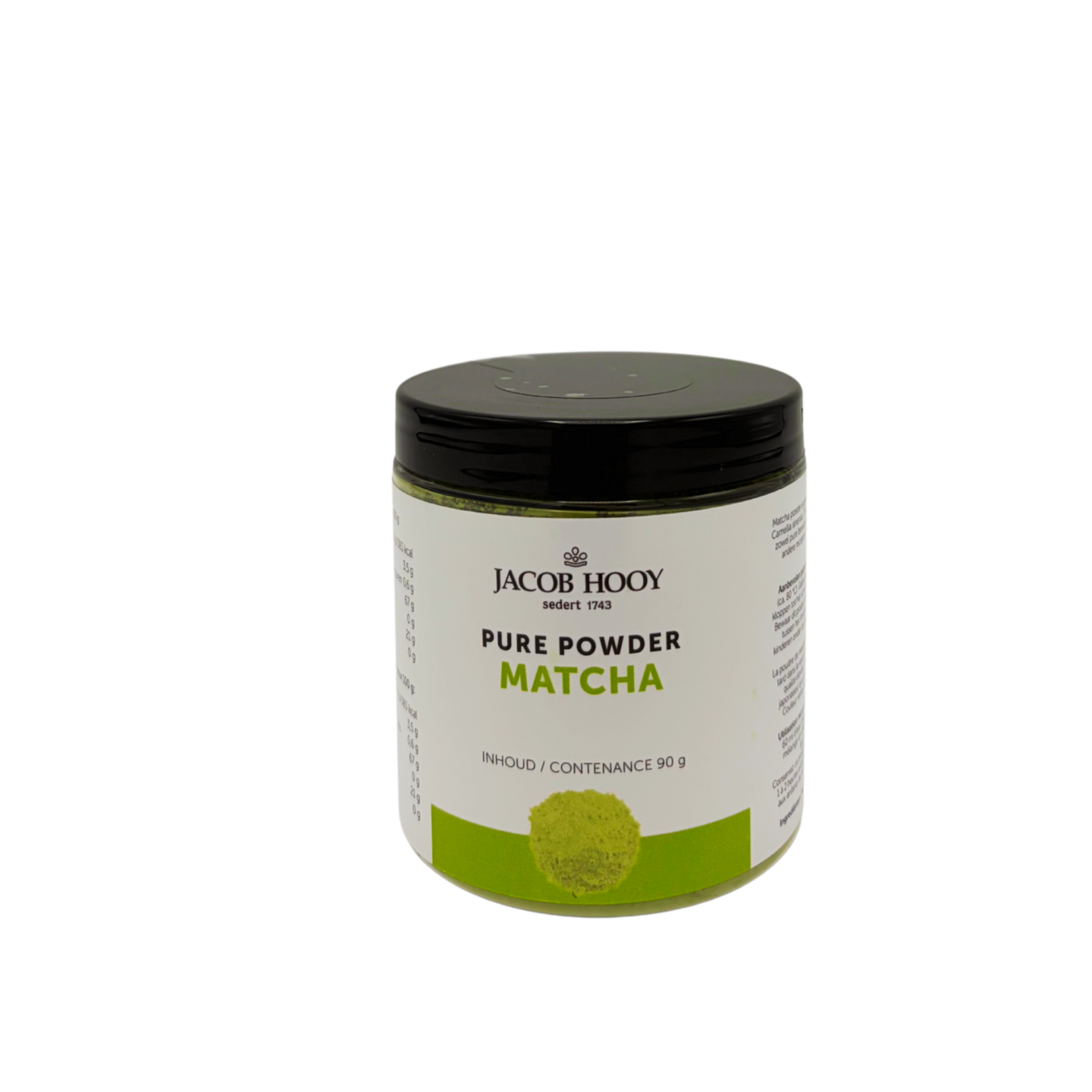 Jacob Hooy - Matcha powder pot - 90 gram