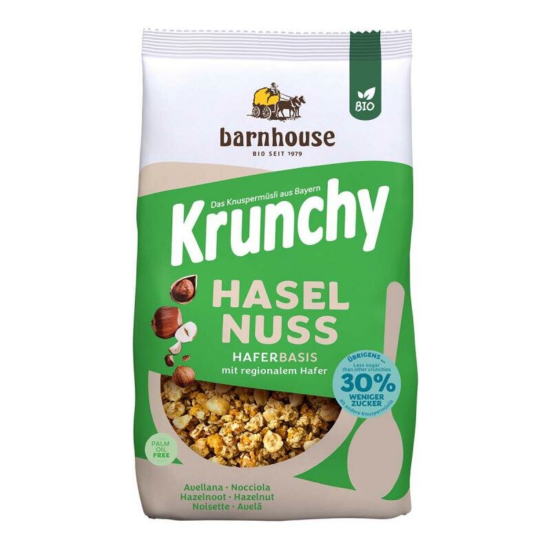 Barnhouse - Krunchy hazelnoot - 500 gram