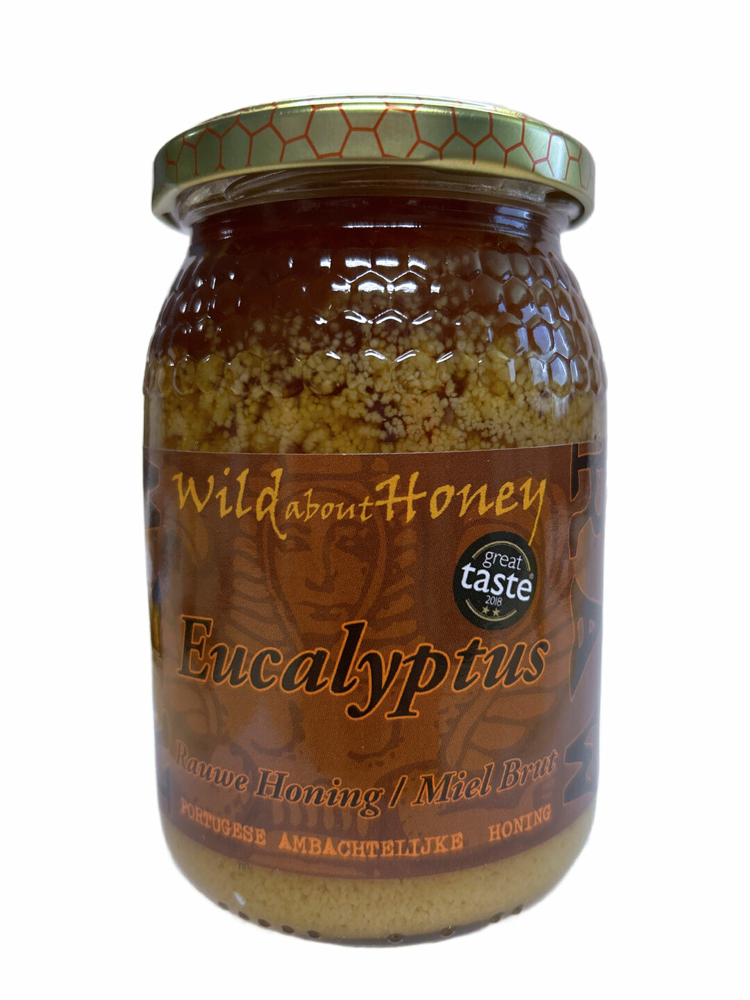 Eucalyptus Rauwe Honing 500g van Wild About Honey