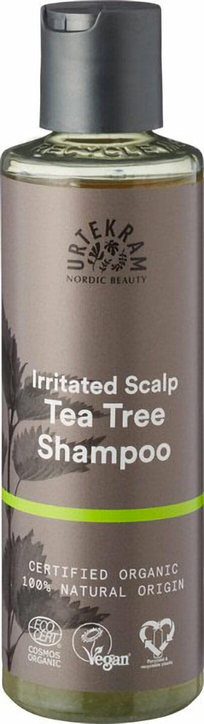 Kalmeert de ge&iuml;rriteerde hoofdhuid met tea tree, alo&euml; vera en lavendel