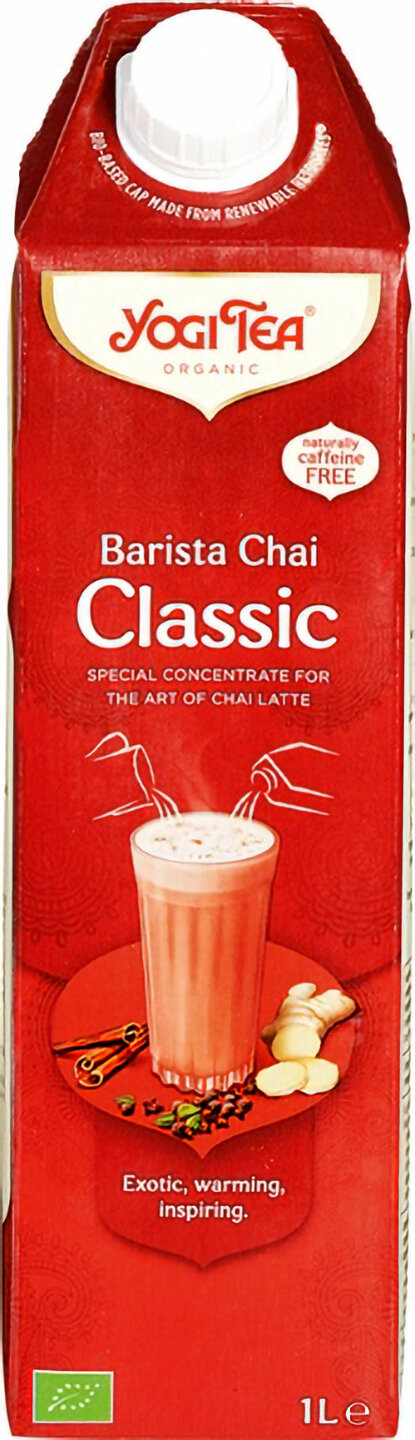 Biologisch chai-concentraat voor een romige chai latte in enkele minuten