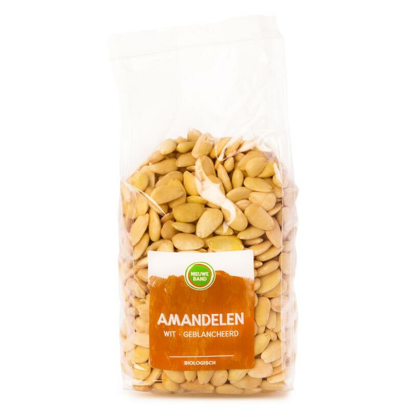 De Nieuwe Band - Amandelen Wit Bio - 1000 gram