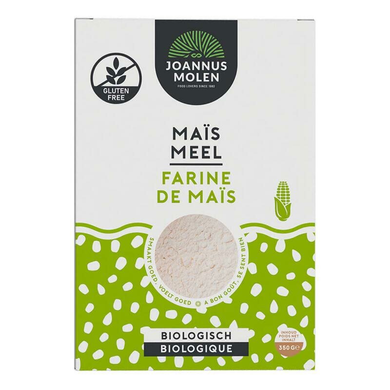 Joannusmolen Ma&iuml;smeel 500 gram voor authentieke ma&iuml;ssmaak