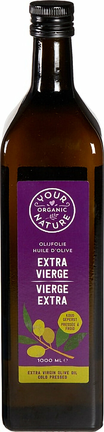 Your Organic Nature Biologische Extra Vierge Olijfolie zachte fruitige smaak