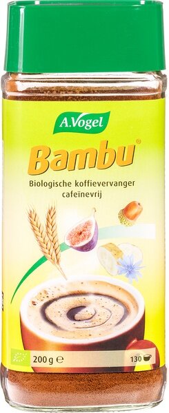 A.Vogel Bambu Biologische Koffievervanger met zachte koffieachtige smaak zonder cafe&iuml;ne