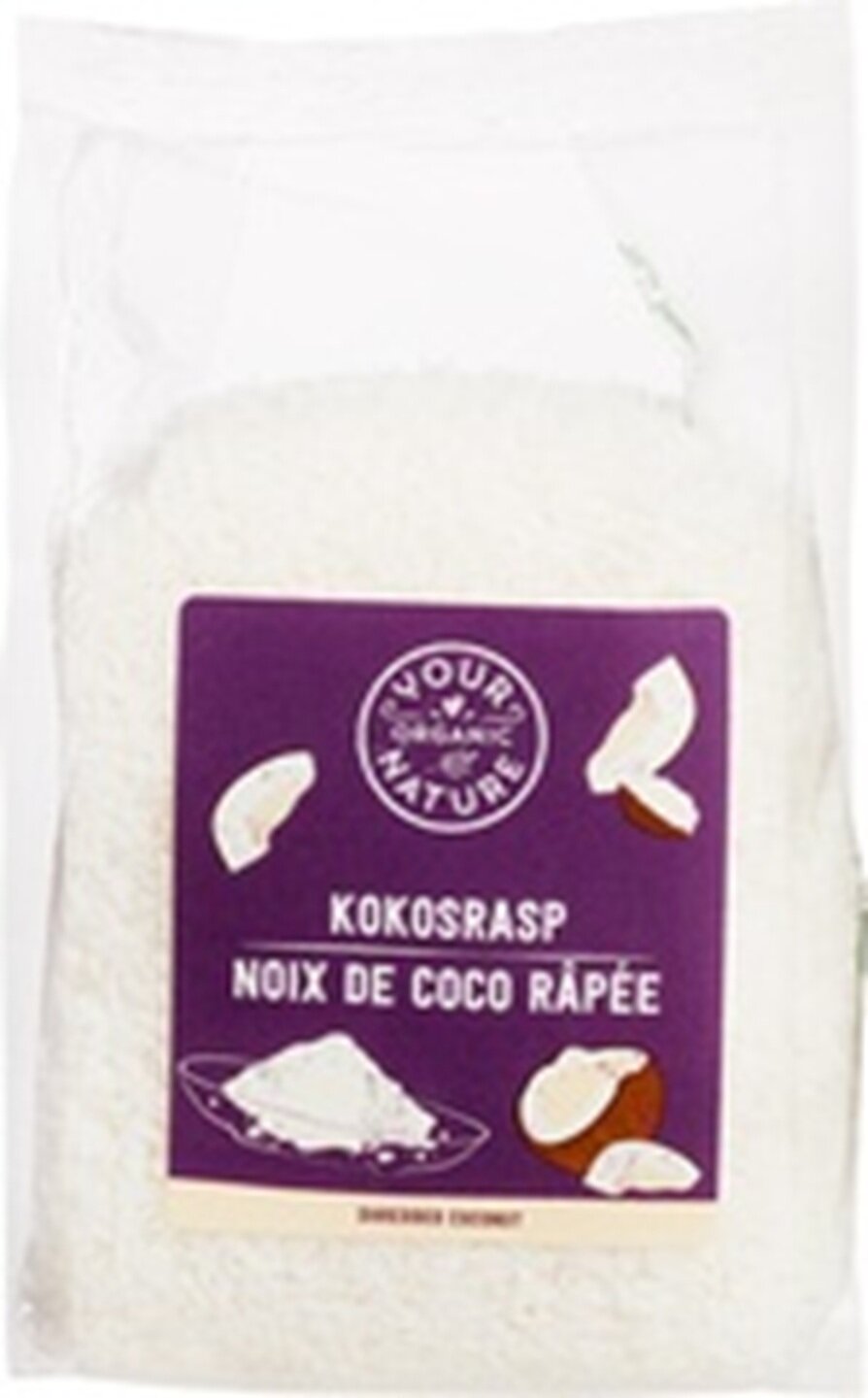 Your Organic Nature Kokosrasp 150 g &ndash; veelzijdig voor bakken en toppings