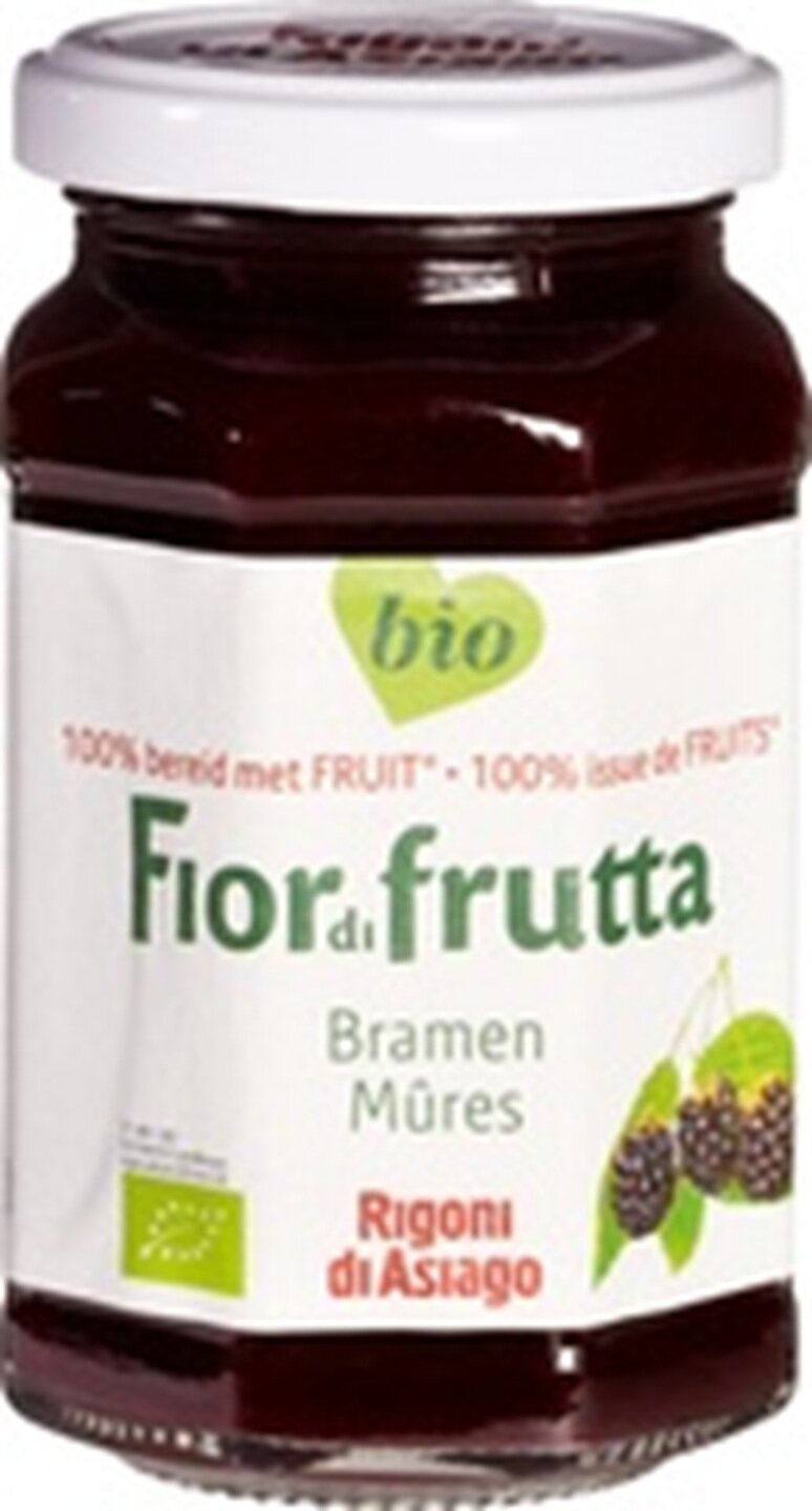 Fiordifrutta Bramen Fruitbeleg Bio 250 gram met 65% bramen