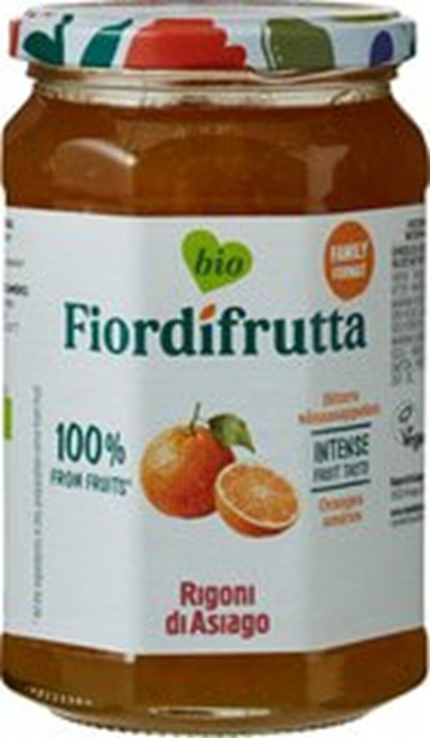 Fiordifrutta Bittere Sinaasappel Fruitbeleg Bio 620 g &ndash; met sinaasappelschil