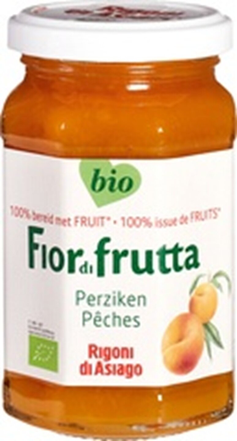 Fiordifrutta Perzik Jam Bio 250 g &ndash; met 65% perzik