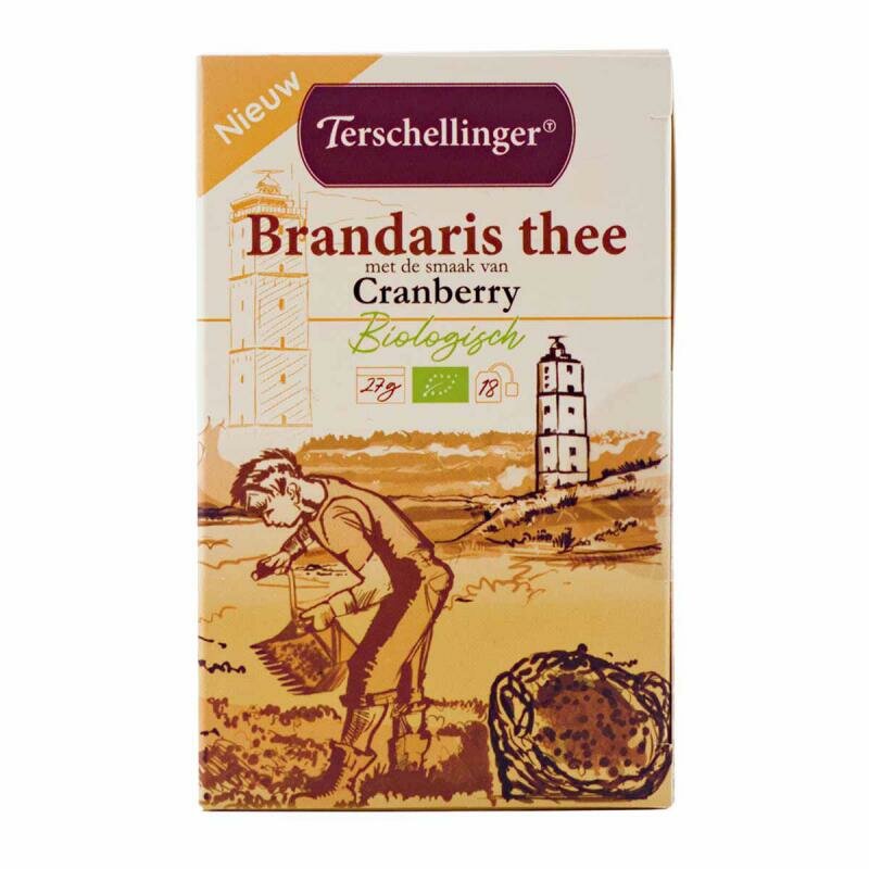 Terschellinger Brandaris Zwarte Thee met Cranberry &ndash; authentieke eilandsmaak
