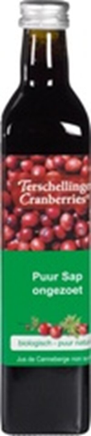 Terschellinger Cranberrysap Ongezoet Biologisch 500 ml 