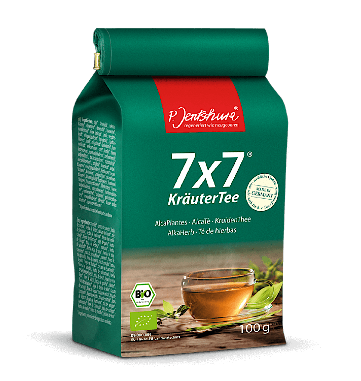 Jentschura 7x7 Kruidenthee Biologisch 100 g met 49 kruiden