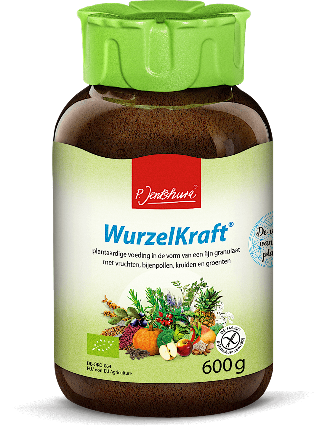 Jentschura WurzelKraft BIO 600 g met 100+ biologische planten