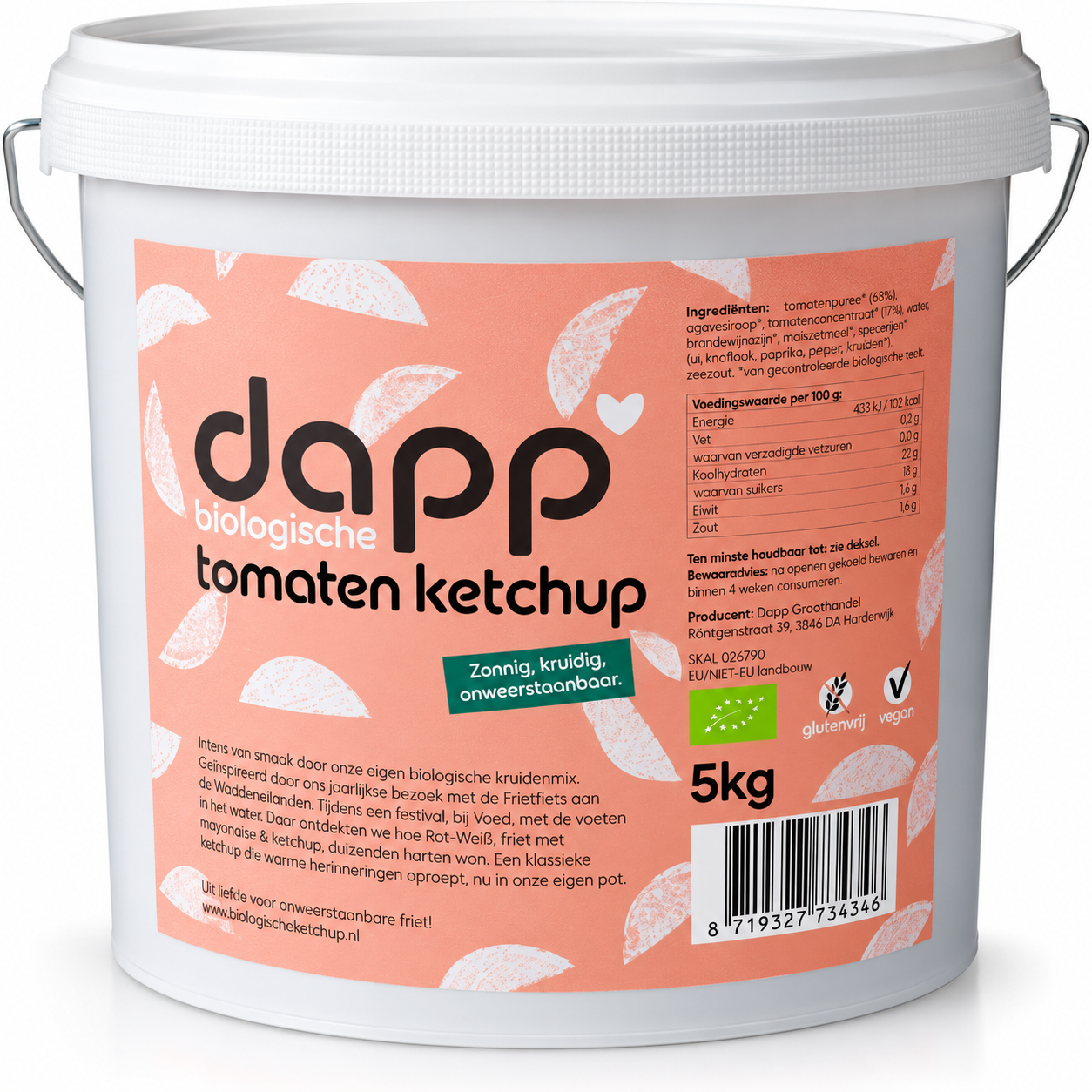 Dapp_Biologische_Tomatenketchup_5_kg_Grootverpakking