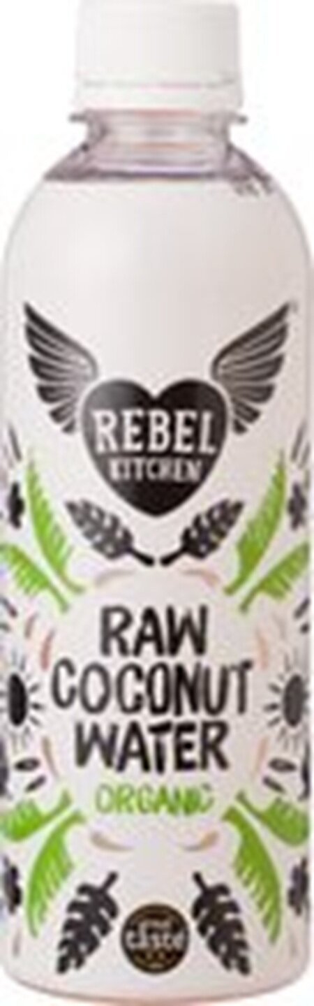 Rebel Kitchen RAW kokoswater biologisch 330 ml in fles