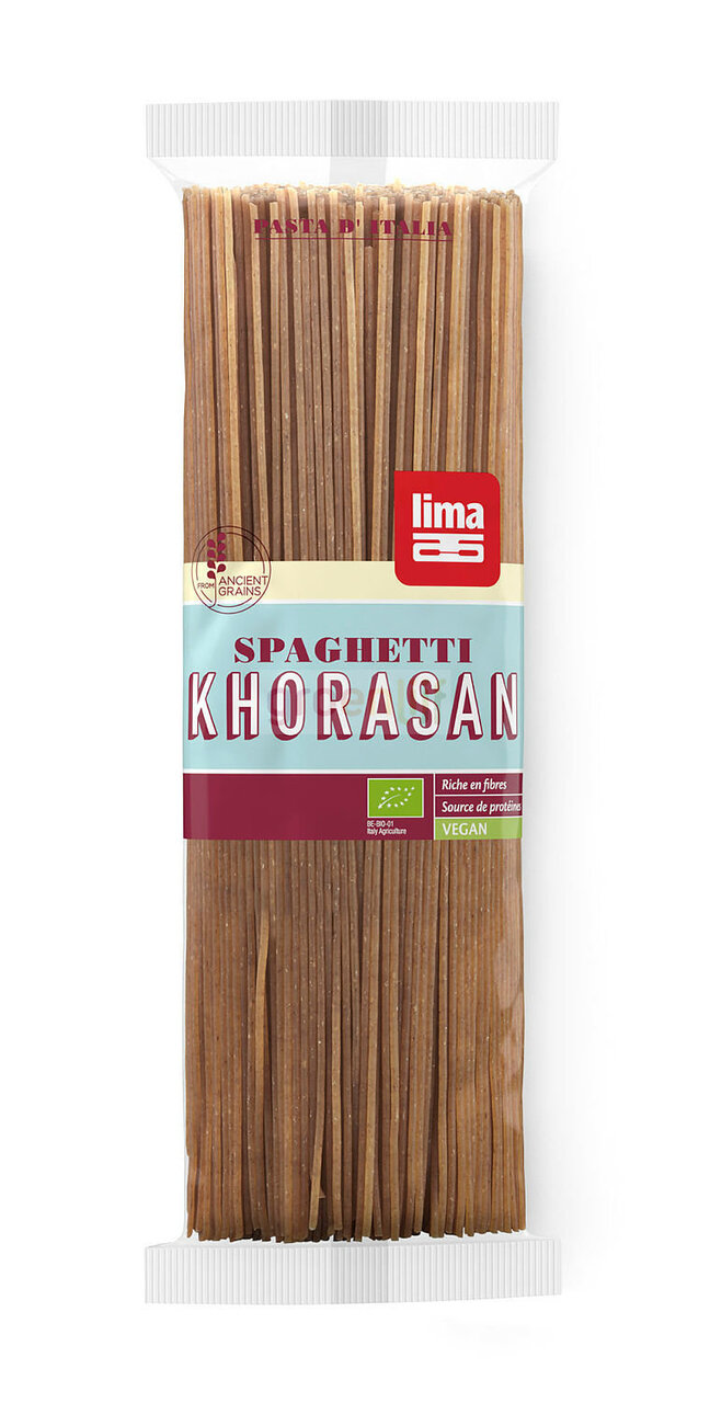 Lima Khorasan spaghetti