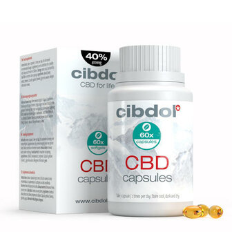 CIBDOL CBD Softgel Capsules 40%