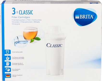 Brita Waterfilterpatroon Classic 3-pack