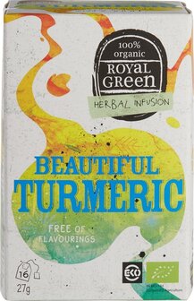 Royal Green Beautiful Turmeric Thee