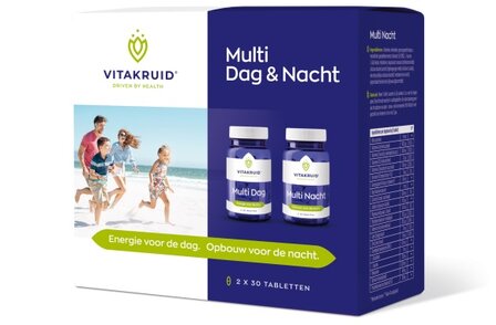 Multi Dag &amp; Nacht&reg; - 2x 30 tabletten - Vitakruid