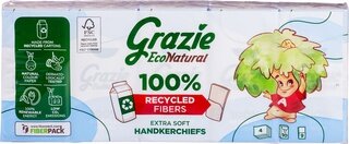 Grazie Natural - Zakdoekjes extra soft 4-laags - 90st