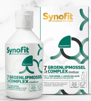 Synofit - 7in1 Groenlipmossel Complex Vloeibaar - 200 ml