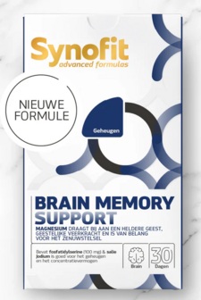 Synofit - Brain Memory Support - 30 tabletten