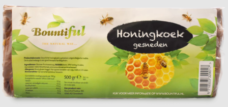 Bountiful - Honing ontbijkoek - 500 gram
