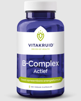 Vitakruid - B-complex actief - 90 vegan capsules