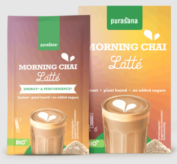 Purasana - Instant Morning Chai Latte - 6 x 10 g (60 g)