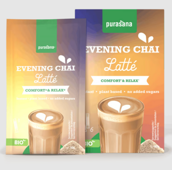 Purasana - Instant Evening Chai Latte - 6 x 10 g (60 g)