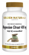 Golden Naturals Magnesium Citraat 400mg 60 tabl