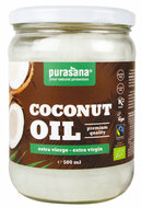Kokosolie Olie Extra Vierge 500ml BIO / Fairtrade - Purasana