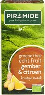 Piramide Groene Thee Gember &amp; Citroen