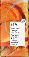 Vivani Pure Chocolade 70% - Sinaasappel