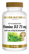 Golden Naturals Vitamin D3 75mcg