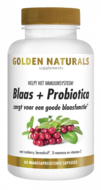 Golden Naturals Blaas + Probiotica 60 vegan capsules