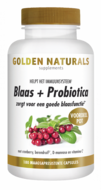 Golden Naturals Blaas + Probiotica 180 vegan capsules