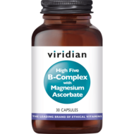 Viridian - High Five B-Complex with Magnesium Ascorbate 30 caps