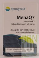 Springfield MenaQ7 vitamine K2 45 mcg