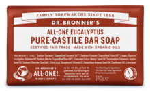 Dr Bronners Zeepblok met Eucalyptus 140gram