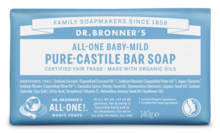 Dr Bronners Zeepblok Baby Mild 140 gram