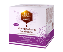 Shampoobar &amp; Conditioner jasmijn &amp; propolis - Bee Honest