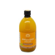 Biologische Apple Cider Vinegar (appelazijn) - Kaneel &amp; Kurkuma - 500ml - Mattisson