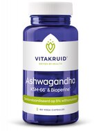 Vitakruid - Ashwagandha KSM-66&reg; &amp; Bioperine&reg; - 90 capsules