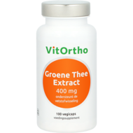 Groene Thee Extract 400mg - 100 Vegicaps - Vitortho